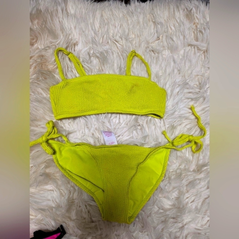 Vibrant Yellow Bikini Set